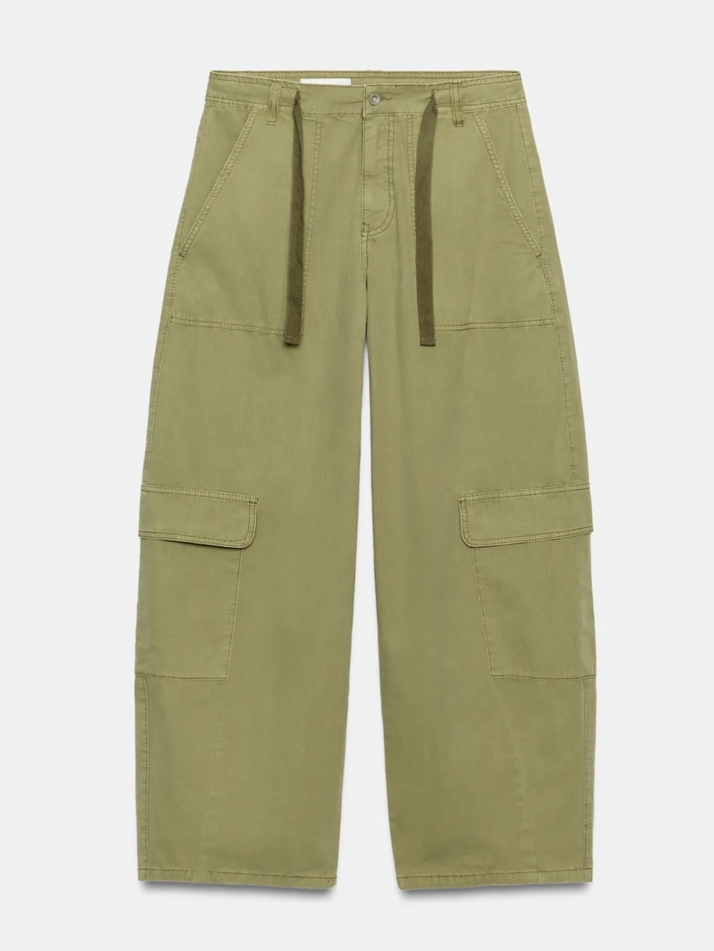 Zara OVERSIZED CARGO PANTS